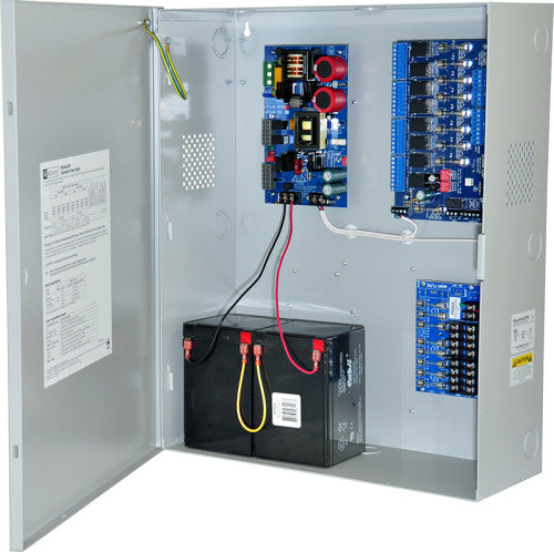 Altronix MAXFIT5F8AP Access Power Controller Kit - BC750 enclosure with eFlow102NB, ACM8, PD8UL