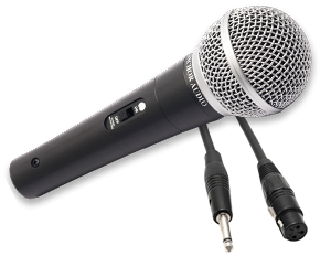 Anchor Audio MIC-90P Wired handheld mic with 20 ft. cable (1/4" plug)