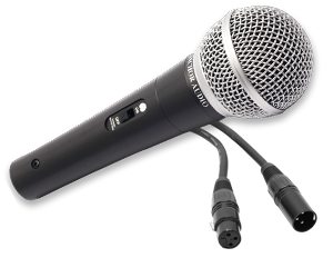 Anchor Audio MIC-90 Wired handheld mic with 20 ft. cable (XLR plug)