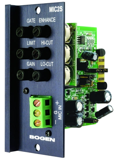 Bogen MIC2S Mic Input Module, Electronically Balanced, Screw Terminal