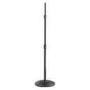 Atlas Sound MS43E Fully Adjustable 3 Section Microphone Stand, Ebony