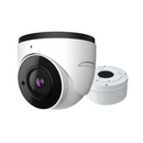 Speco O4T7M 4MP H.265 AI IP Turret Camera,IR, 2.8-12mm Motorized lens, White housing