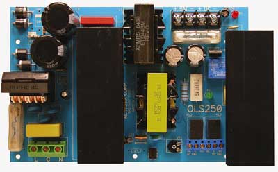 Altronix OLS250 Offline Switching Power Supply Board, 24VDC @ 10A