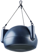 Bogen OPS1B Hanging Pendant Speaker, Coax 6" Alloy LF, 100W, 70V/16-ohm, Dark Gray