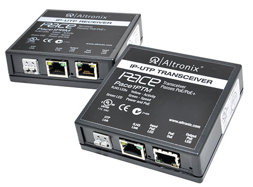 Altronix PACE1PRMT Long Range Ethernet over UTP/CAT5e Receiver/Transceiver adapter kit