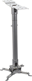 VMP PM-LP Yokeless Low Profile Projector Mount w/Cable Management, Silver