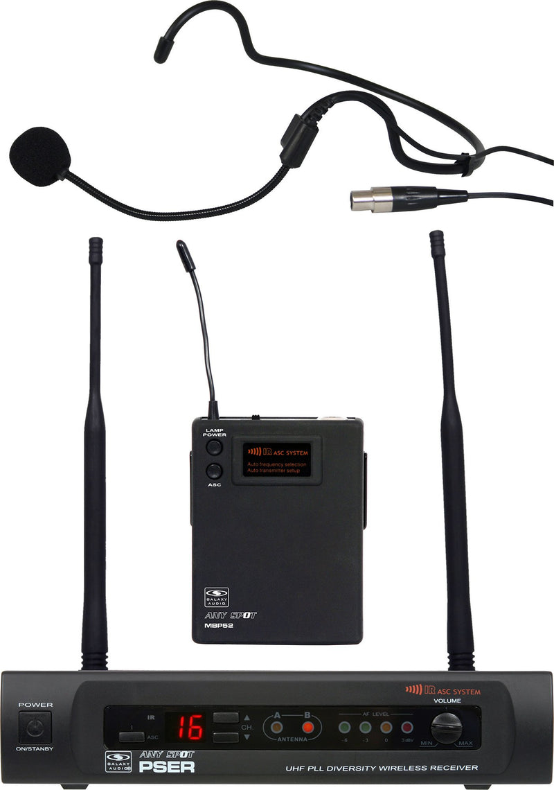 Galaxy Audio PSER/52HSD PSE  Wireless Microphone Systempse/52Hs Headset System