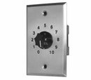 Quam QC10 CLASSIC  Quam QC10 CLASSIC 20 Watt Volume Attenuator ,Stainless steel, Debossed Paint Filled Position