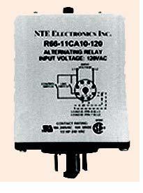NTE Relay R66-11CA10-120 NTE R66-11CA10-120 Alternating, DPDT, CrossWired Contact Relay, 10A, 120 Volt