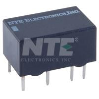NTE R72-11D1-12C   RELAY DPDT 1A 12VDC SUBMINIATURE PC BOARD MOUNT FULLY SEALED LOW POWER CONSUMPTION LATCHING TYPE
