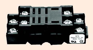 NTE Relay R95-121 NTE R95-121 8Pin Midget Blade Socket