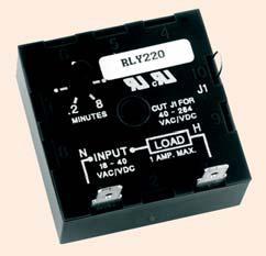 NTE Relay RLY220 NTE RLY220 Knob Adjustable, AC or DC, Delay on Operate, Solid State, Universal Cube Timer