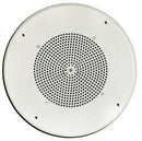 Bogen S86T725PG8UBRVR 8" Speaker on PG8U Grille,Xfmr w/Terminal Strip,Bright White, w/ Recessed Volume Control