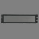 Atlas Sound SEC2 19" Rack Mount Security Panel 2RU Ebony Black