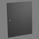 Atlas Sound SFD418 Steel Front Door for Desk Top Cabinets - 18 RU