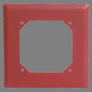 Atlas Sound SFP-R Semi-Flush Adapter - Red for Voice / Tone Loudspeaker