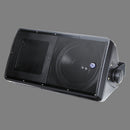 Atlas Sound SM82T-B 8" 2-Way Weather Resistant Speaker System w/ 60-Watt 70.7V/100V Internal Transformer (New 8 Bypass) - Black