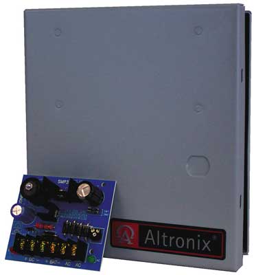 Altronix SMP3E Switching Power Supply/Charger, 6/12/24VDC @ 2.5A