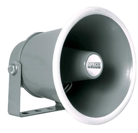 Speco SPC10  6" 8 Ohm Weatherproof PA Horn Speaker