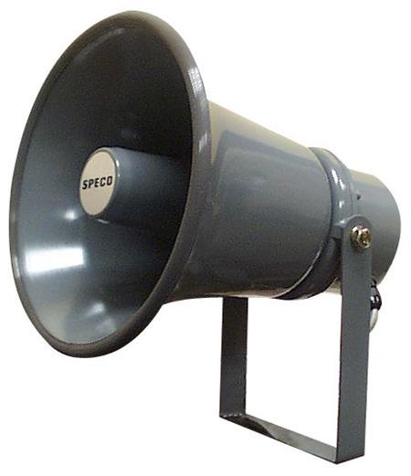 Speco SPC15T 8" Weatherproof PA Speaker with Transformer, 30 Watts