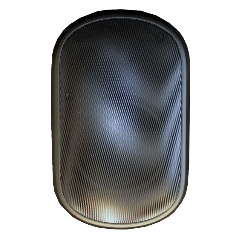Speco SPCE6OTB 6.5" Outdoor Speaker Black with Transformer (Pair)