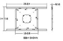 Quam SSB-4  Quam SSB-4 4" Speaker Ceiling Tile Support Bridge