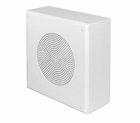 Quam SYSTEM 1VP  Quam SYSTEM 1VP Surface Mount Speaker System, Square, White, Vandal Resistant