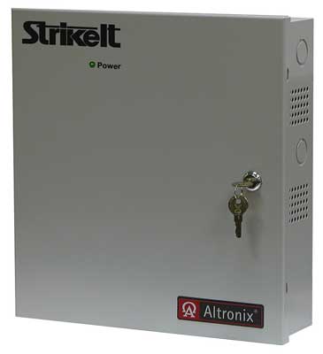 Altronix StrikeIt1 Panic Device Power Controller, Two (2) 24VDC individually controlled lock outputs