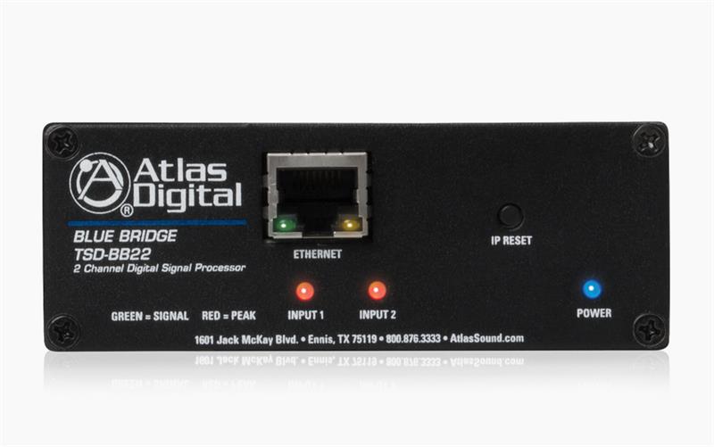 Atlas Sound TSD-BB22 BlueBridge 2 Input x 2 Output DSP Audio Processor