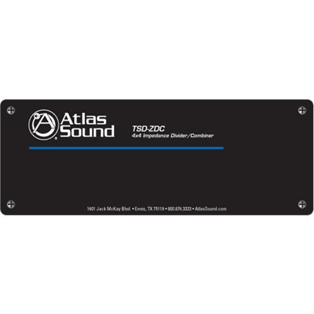 Atlas Sound TSD-ZDC 4 x 4 Impedance Divider/Combiner