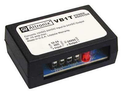 Altronix VB1T Power Conversion Module - Converts 12VDC - 24VDC input into a 24VDC output, Screw Terminals