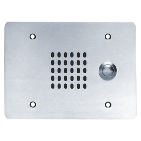 Atlas Sound VPCS-3GPB-245 Vandal Proof Intercom Stations With Cone Loudspeaker And Call Switch 25V, 3-Gang