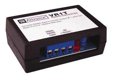 Altronix VR1T Power Conversion Module, 24VAC/24VDC to a 12VDC @ 1A, Terminal Block