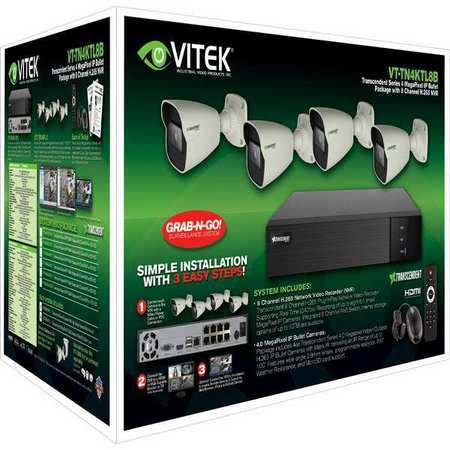 Vitek VT-TN4KTL86TB-2 IP Surveillance Package