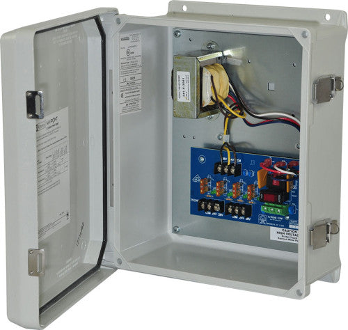 Altronix WAYPOINT17AU CCTV Power Supply, Outdoor, 2 Fused Outputs, 24/28VAC @ 7.25A, 115/220VAC, WP3 Enclosure