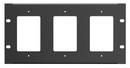Atlas Sound WPD-RP-HR Rack Mount Plate for Single Gang Wall-Plates Fits Up to 3 Wall Plates for Use with WMA-HR Racks