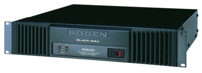 Bogen X600 70V Dual-Channel Power Amplifier, 600W/ch, Seq. Turn-On