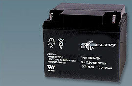 Altronix BT1240 12VDC 40A/H Rechargeable Lead Acid Battery