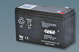 Altronix BT126 12VDC 7A/H Rechargeable Lead Acid Battery