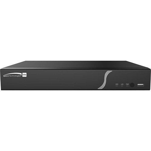 Speco H12HRN12TB 12 Channel Hybrid Recorder - 8 Hybrid (TVI or IP) + 4 IP, 12TB, NDAA