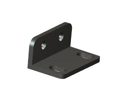 MEM Audio MRK1 Standard 19 Rack Mounting Kit, Black finish with hardware