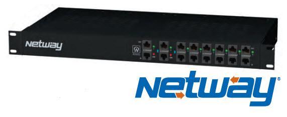 Altronix NETWAY8G 8-Port Managed Midspan provides 30W full power per port