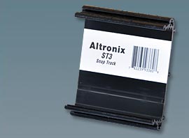 Altronix ST3 Snap Track for: AL624, SMP3, SMP5, AL175ULB, AL176ULB, 6030, 6062 and PT724A