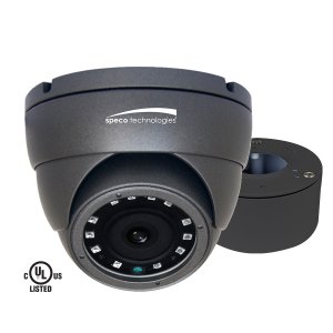Speco VLDT4G HD-TVI 2MP Eyeball Camera, 3.6mm Lens, Grey