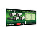 Vitek VT-THB2CKTFE-2 Transcendent TVI/AHD/CVI/CVBS 1080P 2.1MP Fixed Bullet Camera 4 Pack