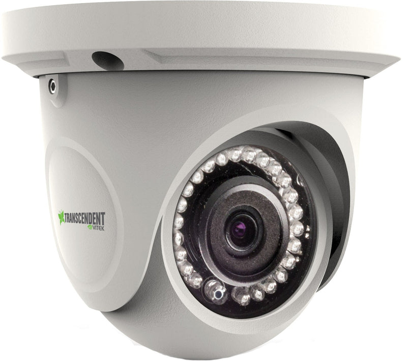 Vitek VTC-THT24R2F-2 Transcendent 2.1 Megapixel Indoor/Outdoor 4-IN-1 HDA Turret Camera w/24 IR LED Illumination