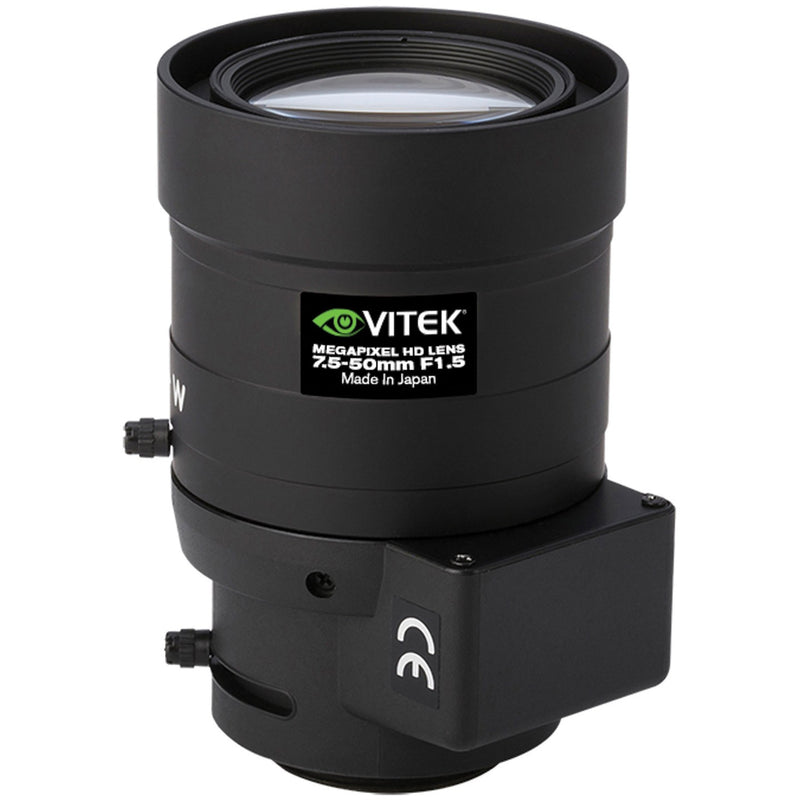 Vitek VTL-MP7050D/IR 1/2.7” 2MP 7.0-50mm F1.6 CS-Mount DC A/I IR Corrected Lens