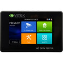 Vitek VTM-SCT-U4 Four Inch Hand-held 5-in-1 [4K H.265 IP / TVI / CVI / AHD / CVBS] CCTV Testing Monitor