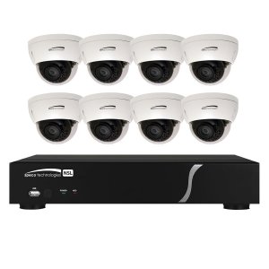 Speco ZIPL88D2 Plug & Play 8-Channel,2 TB NVR and IP Camera Kit w/8 full HD 1080p Outdoor IR Dome Cameras